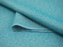 画像をギャラリービューアに読み込む, 綿きもの 小紋反物 フルオーダー仕立て付き ピーコック ブルー 幾何学 キューブ KIPPE めんこっとん 質の良い米沢織の木綿着物 柔らかなガーゼ風の手触り オールシーズンの普段着に 日本製