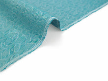 画像をギャラリービューアに読み込む, 綿きもの 小紋反物 フルオーダー仕立て付き ピーコック ブルー 幾何学 キューブ KIPPE めんこっとん 質の良い米沢織の木綿着物 柔らかなガーゼ風の手触り オールシーズンの普段着に 日本製