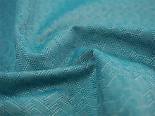 画像をギャラリービューアに読み込む, 綿きもの 小紋反物 フルオーダー仕立て付き ピーコック ブルー 幾何学 キューブ KIPPE めんこっとん 質の良い米沢織の木綿着物 柔らかなガーゼ風の手触り オールシーズンの普段着に 日本製