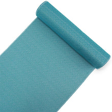 画像をギャラリービューアに読み込む, 綿きもの 小紋反物 フルオーダー仕立て付き ピーコック ブルー 幾何学 キューブ KIPPE めんこっとん 質の良い米沢織の木綿着物 柔らかなガーゼ風の手触り オールシーズンの普段着に 日本製