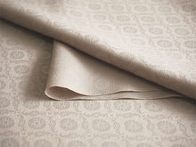 画像をギャラリービューアに読み込む, 洗える色無地 葵地紋 アイボリー 反物 セミオーダー仕立て付き 百華ブランドの上品な紋意匠 高級感あるテイジン素材の洗えるポリエステル着物 フォーマル・セミフォーマルに レディース