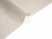 画像をギャラリービューアに読み込む, 洗える色無地 葵地紋 アイボリー 反物 セミオーダー仕立て付き 百華ブランドの上品な紋意匠 高級感あるテイジン素材の洗えるポリエステル着物 フォーマル・セミフォーマルに レディース