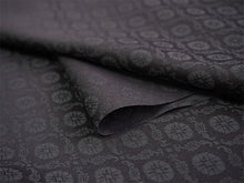 画像をギャラリービューアに読み込む, 洗える色無地 葵地紋 チャコール グレー 反物 セミオーダー仕立て付き 百華ブランドの上品な紋意匠 高級感あるテイジン素材の洗えるポリエステル着物 フォーマル・セミフォーマルに レディース