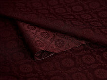 画像をギャラリービューアに読み込む, 洗える色無地 葵地紋 ダークブラウン 反物 セミオーダー仕立て付き 百華ブランドの上品な紋意匠 高級感あるテイジン素材の洗えるポリエステル着物 フォーマル・セミフォーマルに レディース
