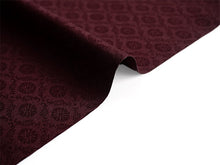 画像をギャラリービューアに読み込む, 洗える色無地 葵地紋 ダークブラウン 反物 セミオーダー仕立て付き 百華ブランドの上品な紋意匠 高級感あるテイジン素材の洗えるポリエステル着物 フォーマル・セミフォーマルに レディース