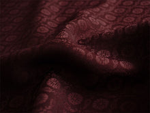 画像をギャラリービューアに読み込む, 洗える色無地 葵地紋 ダークブラウン 反物 セミオーダー仕立て付き 百華ブランドの上品な紋意匠 高級感あるテイジン素材の洗えるポリエステル着物 フォーマル・セミフォーマルに レディース