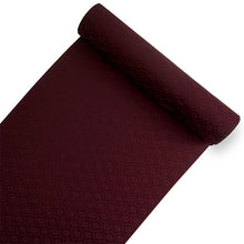 画像をギャラリービューアに読み込む, 洗える色無地 葵地紋 ダークブラウン 反物 セミオーダー仕立て付き 百華ブランドの上品な紋意匠 高級感あるテイジン素材の洗えるポリエステル着物 フォーマル・セミフォーマルに レディース