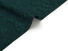 画像をギャラリービューアに読み込む, 洗える色無地 鳳凰地紋 ディープグリーン 反物 セミオーダー仕立て付き 百華ブランドの上品な紋意匠 高級感あるテイジン素材の洗えるポリエステル着物 フォーマル・セミフォーマルに レディース