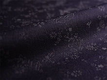 画像をギャラリービューアに読み込む, 洗える色無地 鳳凰地紋 ダークネイビー 反物 セミオーダー仕立て付き 百華ブランドの上品な紋意匠 高級感あるテイジン素材の洗えるポリエステル着物 フォーマル・セミフォーマルに レディース