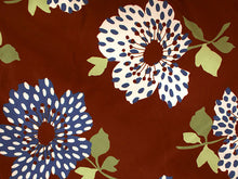 画像をギャラリービューアに読み込む, はんてん レディース 半纏 リバーシブル 黒 赤茶 紗綾型 扇 花 フリーサイズ リバーシブル 軽くて暖かい 部屋着やお散歩に 防寒・節電に