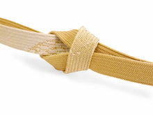 画像をギャラリービューアに読み込む, 正絹 帯揚げ帯締めセット フォーマル向き帯揚げ (墨×ベージュ暈し 麻の葉地紋) 平組 帯〆 (薄黄) 和装小物 レディース