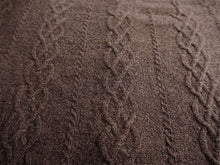 画像をギャラリービューアに読み込む, カーディガン 和装コート ブラウン YOUTOWA 継ぎ目のない求心編みのウール和装カーディガン 洋服にも合うモードでお洒落なデザイン