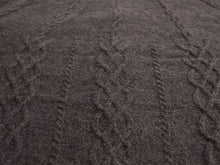 画像をギャラリービューアに読み込む, カーディガン 和装コート チャコール YOUTOWA 継ぎ目のない求心編みのウール和装カーディガン 洋服にも合うモードでお洒落なデザイン