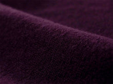 画像をギャラリービューアに読み込む, フリンジショールカーディガン パープル YOUTOWA 着こなし2way!ショール風に道行風に、サッと羽織れる薄手ニットカーディガン