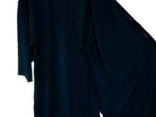 画像をギャラリービューアに読み込む, カーディガン 和装コート ダークピーコック 道中着風で着物に合うお洒落なカシュクールカーディガン 肌寒い日や冷房対策に