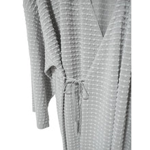 画像をギャラリービューアに読み込む, カーディガン 和装コート グレー 道中着風で着物に合うお洒落なカシュクールカーディガン 肌寒い日や冷房対策に
