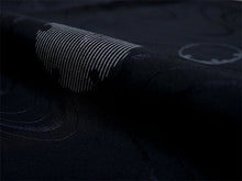 画像をギャラリービューアに読み込む, 雨コート 一部式 道中着衿 濃藍 雪輪 Lサイズ すぐに着られるお仕立て上がり 持ち運びに便利なポーチ付き 洗えるポリエステル