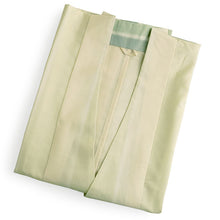 画像をギャラリービューアに読み込む, 雨コート 一部式 道中着衿 グリーン 萌黄 ぼかし 縞 XSサイズ すぐに着られるお仕立て上がり 洗えるポリエステル