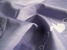 画像をギャラリービューアに読み込む, 雨コート 一部式 道中着衿 パープル ねこ Sサイズ すぐに着られるお仕立て上がり 洗えるポリエステル