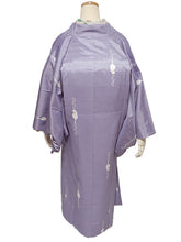画像をギャラリービューアに読み込む, 雨コート 一部式 道中着衿 パープル ねこ Sサイズ すぐに着られるお仕立て上がり 洗えるポリエステル