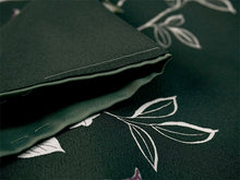 画像をギャラリービューアに読み込む, 洗える着物 袷 小紋 Lサイズ 仕立て上がり テイジン素材 単品 グリーン 木蓮 レディース 品よい縮緬地のお洒落な小紋