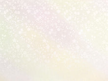 画像をギャラリービューアに読み込む, 洗える長襦袢 反物 東レシルック七彩ぼかし 草花地紋 イエロー グリーン パープル フルオーダー仕立て付き レディース