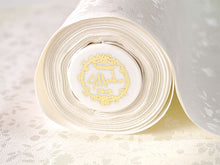 画像をギャラリービューアに読み込む, 洗える長襦袢 反物 東レシルック七彩ぼかし 草花地紋 イエロー グリーン パープル フルオーダー仕立て付き レディース