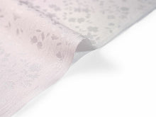 画像をギャラリービューアに読み込む, 洗える長襦袢 反物 東レシルック七彩ぼかし 草花地紋 ピンク パープル ホワイト フルオーダー仕立て付き レディース