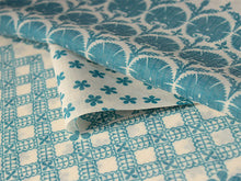 画像をギャラリービューアに読み込む, 東レ爽竹洗える長襦袢反物 フルオーダーお仕立て付き セオα オフホワイト ブルー 花 幾何学 紗 ストライプ 快適 自宅で洗濯OK