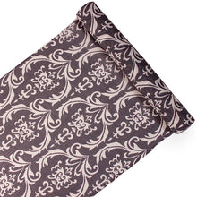 画像をギャラリービューアに読み込む, 東レ爽竹洗える長襦袢反物 フルオーダーお仕立て付き セオα パープル ダマスク 紗 ストライプ 快適 自宅で洗濯OK