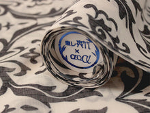 画像をギャラリービューアに読み込む, 東レ爽竹洗える長襦袢反物 フルオーダーお仕立て付き セオα アイボリー ダマスク 紗 ストライプ 快適 自宅で洗濯OK