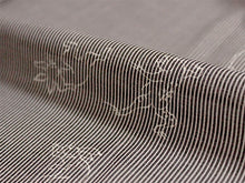 画像をギャラリービューアに読み込む, 東レ爽竹 洗える長襦袢 お仕立て上がり 万筋 ブラウン 鳥獣戯画 紗 夏用 自宅で洗濯OK サラッと快適 夏向け長襦袢