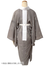 画像をギャラリービューアに読み込む, 東レ爽竹 洗える長襦袢 お仕立て上がり 万筋 ブラウン 鳥獣戯画 紗 夏用 自宅で洗濯OK サラッと快適 夏向け長襦袢