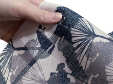 画像をギャラリービューアに読み込む, 浴衣 反物 知多木綿 お仕立て付き 白 グレー 藤袴 手染め 日本製 自分サイズにお誂え