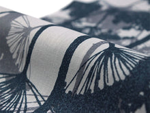 画像をギャラリービューアに読み込む, 浴衣 反物 知多木綿 お仕立て付き 白 グレー 藤袴 手染め 日本製 自分サイズにお誂え