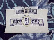 画像をギャラリービューアに読み込む, 浴衣 反物 知多木綿 お仕立て付き ネイビー 花 七宝 手染め 日本製 自分サイズにお誂え