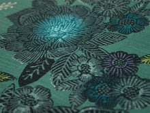 画像をギャラリービューアに読み込む, 浴衣 反物 知多木綿 お仕立て付き ピーコック 花 更紗 手染め 日本製 自分サイズにお誂え