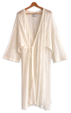 画像をギャラリービューアに読み込む, 着物コート 透かし編み フリーサイズ 羽織 道中着 レディース ロング丈 長め カシュクール ホワイト グレー キャメル 仕立上り 薄物 コート ちりよけ 女性 YOUTOWA ユウトワ