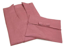 画像をギャラリービューアに読み込む, 和服 雨コート レインコート 渋ピンク M L サイズ ワンピースタイプ 雨コート 着物 着物用 雨カッパ 雨合羽 梅雨 梅雨対策 和装 女性 レディース