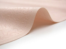 画像をギャラリービューアに読み込む, 東レシルック 色無地 洗える着物 反物 お仕立て付 フルオーダー ピンクベージュ〔No.101〕