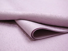 画像をギャラリービューアに読み込む, 東レシルック 色無地 洗える着物 反物 お仕立て付 フルオーダー ピンクパープル〔No.206〕