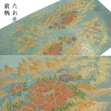 画像をギャラリービューアに読み込む, 袋帯 西陣織 フォーマル 正絹 虹彩緑地京の名景図 送料無料 名品 礼装 礼装用 着物 帯 和装 和服 女性 レディース 未使用 HZ