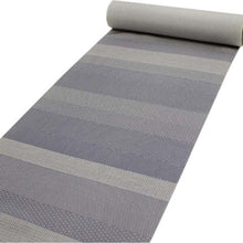 画像をギャラリービューアに読み込む, 【小紋 正絹 反物】着物 反物のみ 丹後ちりめん オフホワイト×紫地古典柄【送料無料】【hzわい】