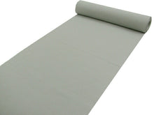 画像をギャラリービューアに読み込む, ■送料無料■メンズ洗える着物反物お仕立て代込・裏地付き〜紬風無地・薄グレー No.1(mw-a)