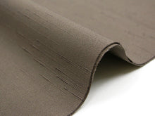 画像をギャラリービューアに読み込む, ■送料無料■メンズ洗える着物反物 お仕立て代込・裏地付き〜紬風無地・ブラウン No.3(mw-a)