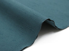 画像をギャラリービューアに読み込む, ■送料無料■メンズ洗える着物反物 お仕立て代込・裏地付き〜紬風無地・ブルーグリーン No.7(mw-a)