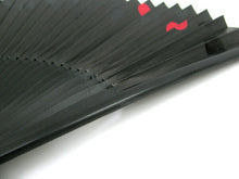 画像をギャラリービューアに読み込む, 扇子 男性用 赤 飛び石【メール便発送可能】【y2】【83】【セール対象外】