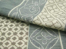 画像をギャラリービューアに読み込む, 洗える着物 夏着物 小紋 反物 東レ 夏用 紗 フルオーダー 仕立て付 グリーンベージュ色七宝幾何学市松ストライプ柄 kbくに 女性 レディース 送料無料 着物