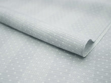 画像をギャラリービューアに読み込む, 夏着物 正絹 絽 反物のみ 送料無料 女性 紫グレー地縞に水玉柄 レディース 小紋 和装 単衣 きもの 未仕立て wgクフ