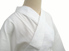 画像をギャラリービューアに読み込む, 本麻 半襦袢 ジョーゼット 手もみ楊柳 L サイズ レディース 単品 白 無地 半衿付き 半じゅばん 襦袢 麻 身さらし 見頃 綿 夏物 夏用 和装 女性 楊柳半衿 和装小物 着物 バチ衿 ラミー 日本製 送料無料 《KBおわ》KZ 294